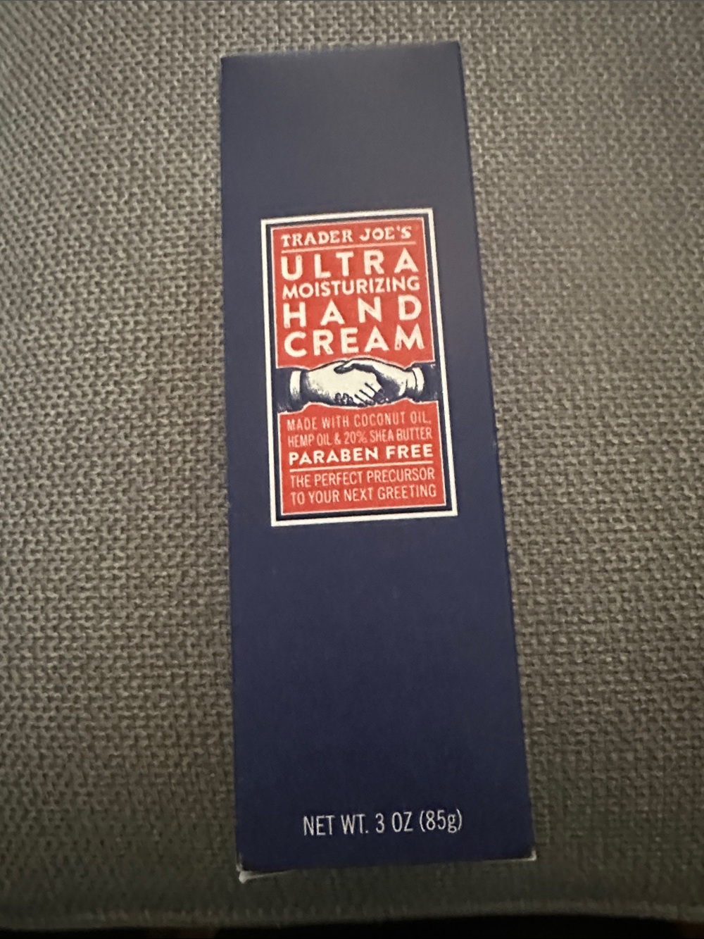 Trader Joe’s Ultra Moisturizing Hand Cream — Navy Blue Box BNWT